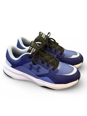 Under Armour Charged Edge Men’s 9 Blue Purple Training Sneakers NWOT 3028375-500